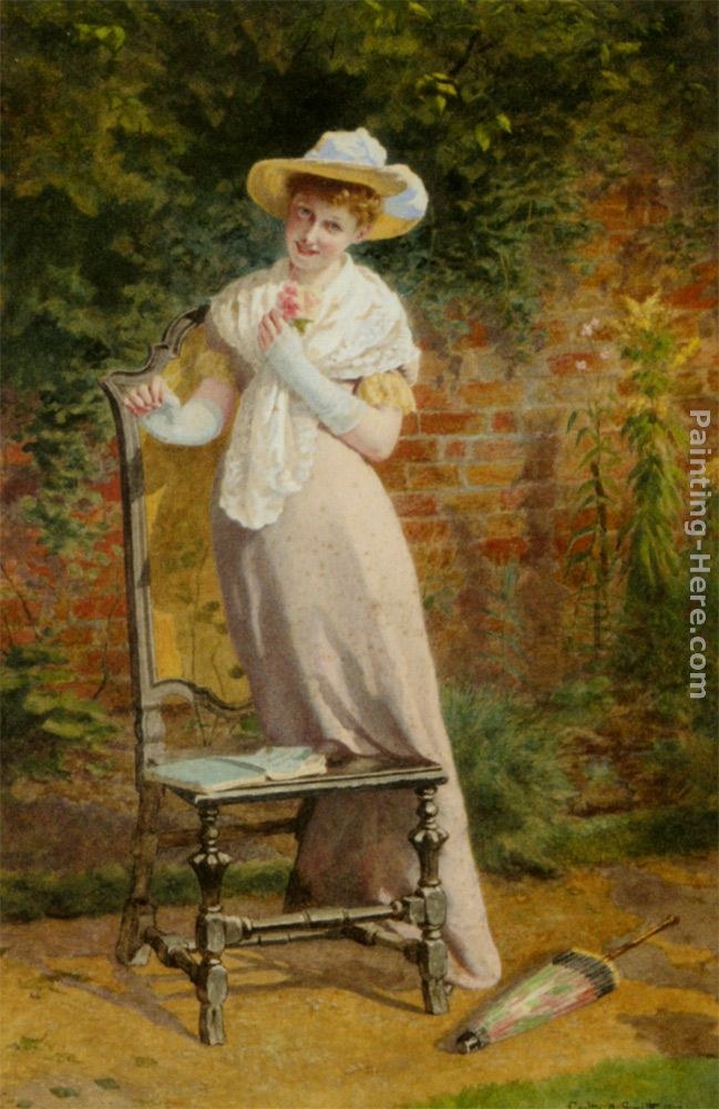 Carlton Alfred Smith In The Garden